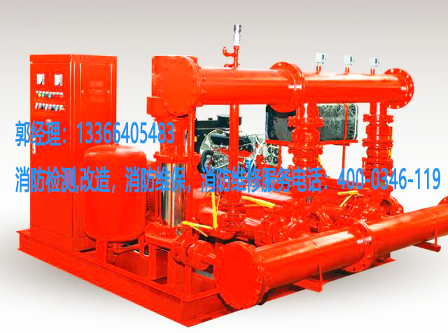 消防長軸泵施工